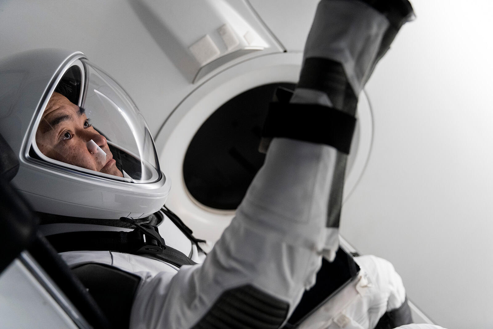 Training aimed at a flight on the Crew Dragon spacecraft