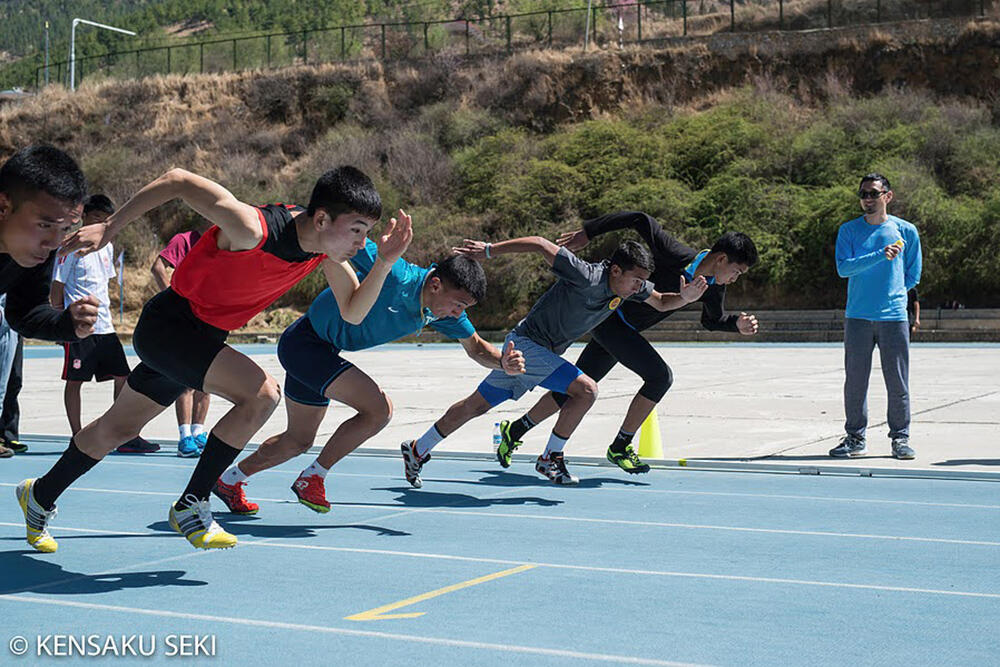 In 2015, Mr. Tamesue was appointed to be Bhutan's Olympic Committee ambassador and continued to teach local athletes in the country every year until 2020.