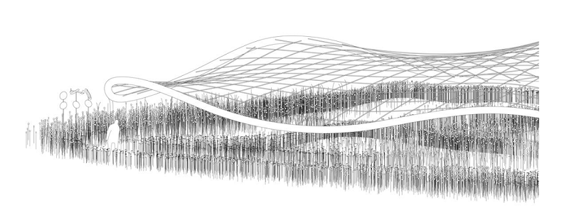 Illustrative image (1) of the pavilion (