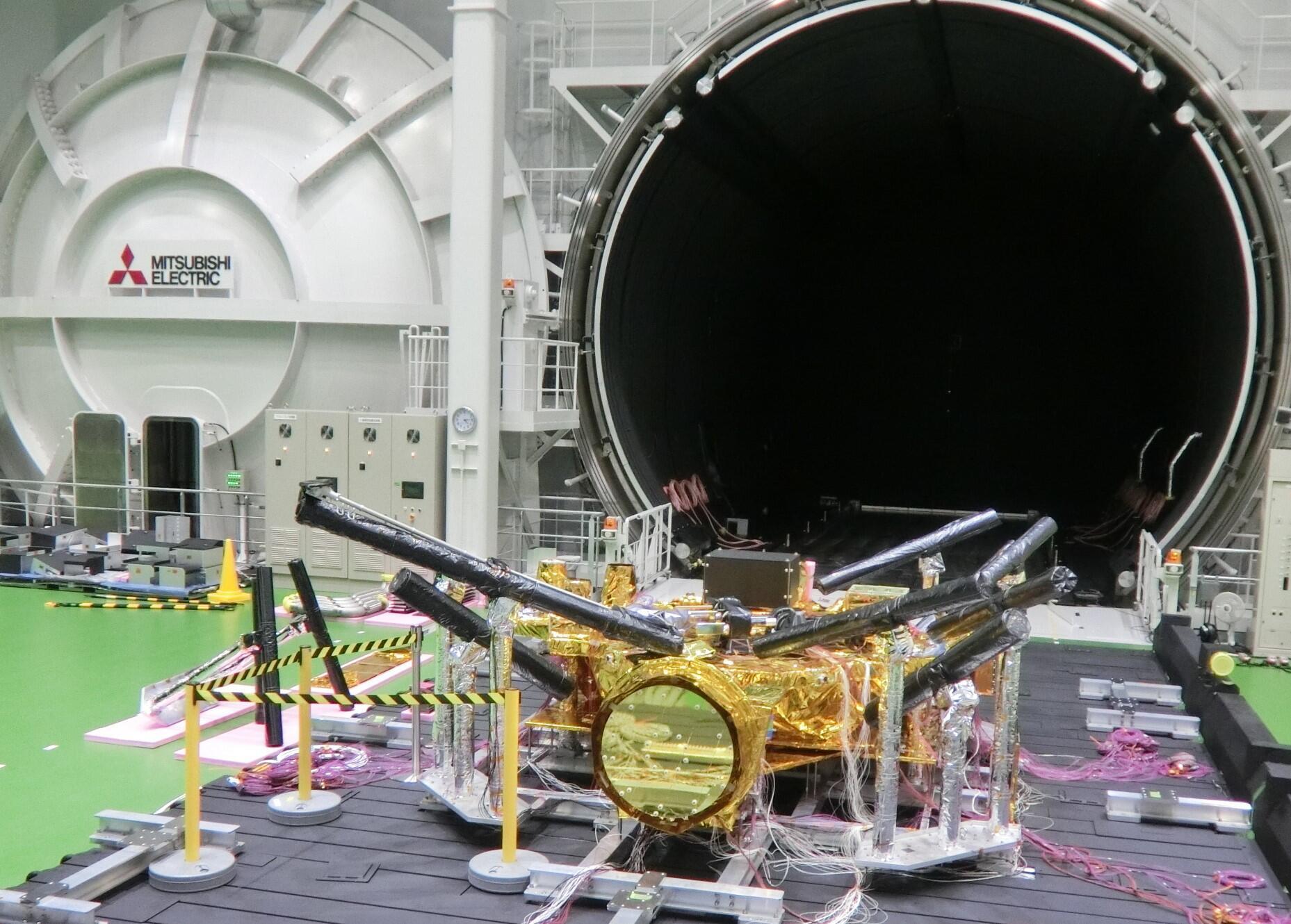 MMX spacecraft test model  
