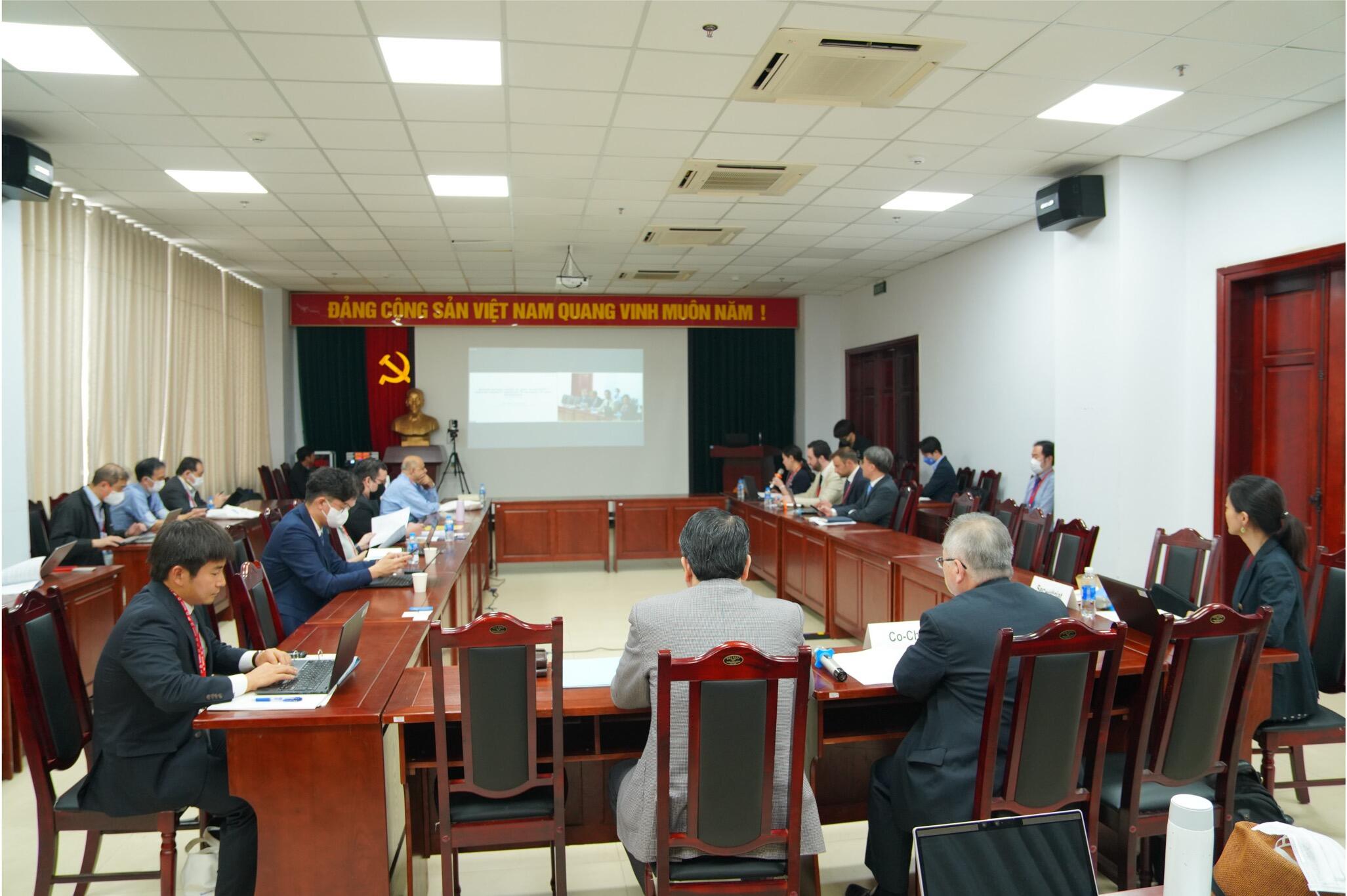A meeting of the Space Policy and Law Working Group