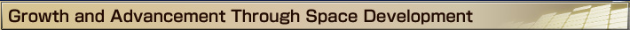 Growth and Advancement Through Space Development