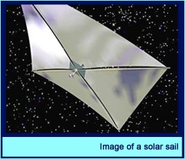 Image of a solar sail