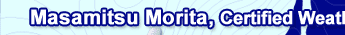 Masamitsu Morita, Certified Weather Forecaster