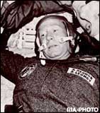 Alexei Leonov in orbit