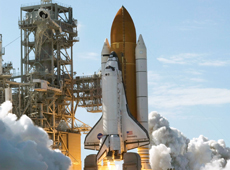 Space Shuttle Discovery (Courtesy of NASA)