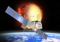 Solar physics satellite HINODE