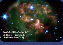 End of a star, captured by SST (NGC 246)