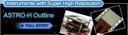 Instruments with Super High Resolution ASTRO-H Outline FULL STORY