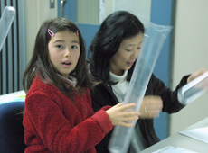 Making a rocket with an umbrella bag