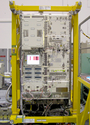 Ryutai Rack for materials science experiments to be installed in Kibo’s Experiment Facility.