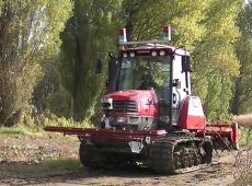 Robotic farm machine (courtesy: Hokkaido University)