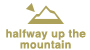 halfway up the mountain