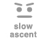 slow ascent