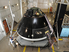 The Multi-Purpose Crew Vehicle, a manned spacecraft being developed by NASA (courtesy: NASA)
