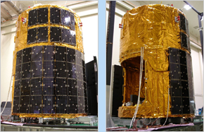 The HTV Proto-Flight Model (The PLC and ULC are connected)