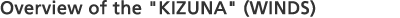 overview of the KIZUNA(WINDS)