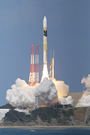 "Himawari-8" lifted off for space! Launch Success of H-IIA F25.