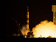 Astronaut Yui lifts off for space! Soyuz launched from Baikonur Cosmodrome