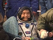 "Welcome home Astronaut Onishi!" Safe return to Earth