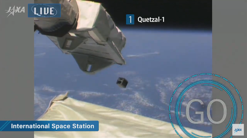 Quetzal-1DeploymentfromKibo