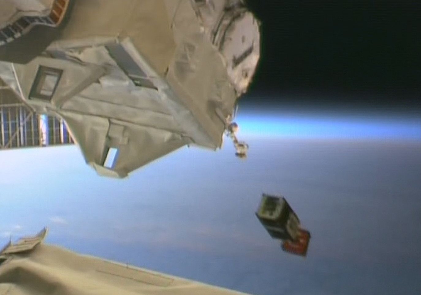 Gxiba-1 deployed from the ISS