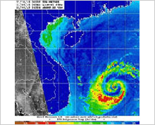 NOAA utilizes SHIZUKU data for typhoon monitoring