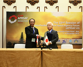 Revision of the Memorandum of Cooperation between JAXA and LAPAN