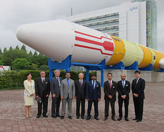 JAXA holds its 1st Joint Committee with United Arab Emirates Space Agency (UAESA) 