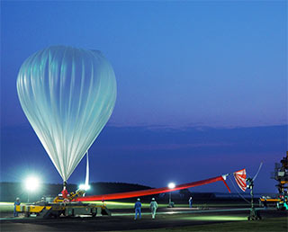 Scientific balloon experiment B16-02 to capture microorganisms in the stratosphere