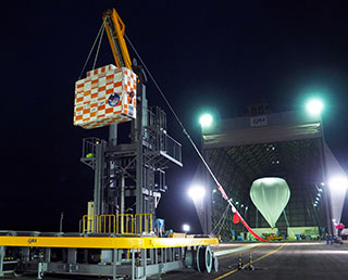 Scientific balloon B16-01 experiment completed - High altitude flight test for Mars probe airplane