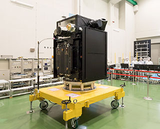 Geospace satellite "ERG" released to the media