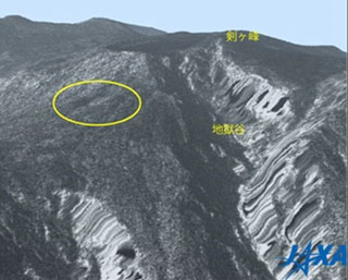 DAICHI-2 captured Mt. Ontake eruption