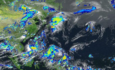 GSMaP precipitation distribution