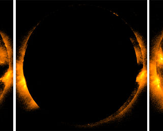 HINODE encountered annular solar eclipse